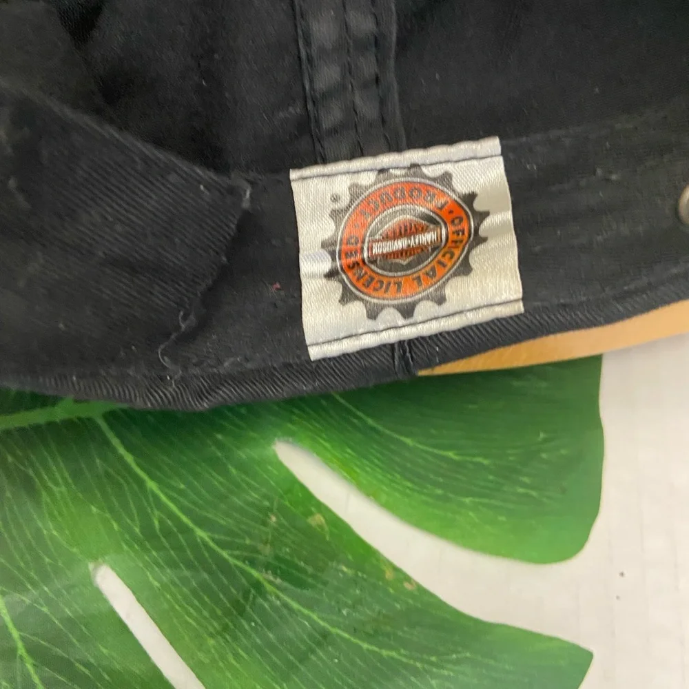 Vintage Harley Davidson Canvas Cap